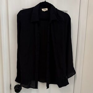L’Agence Elegant Black women’s Button Down Shirt
